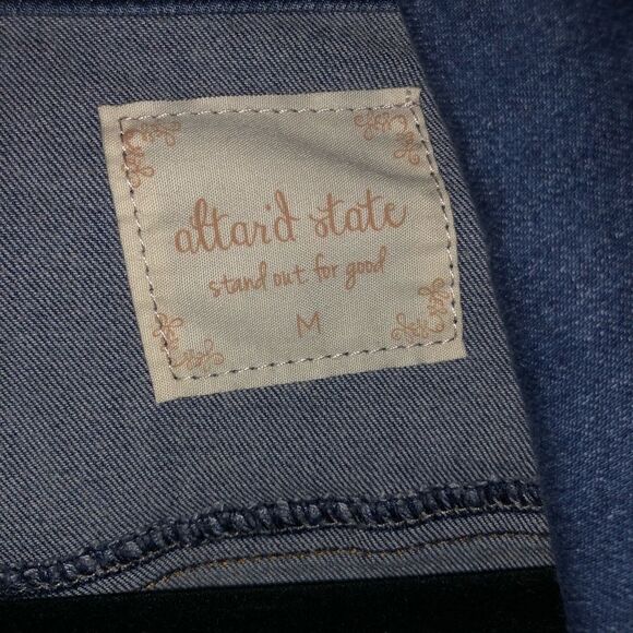 Women's Altar'd State Distressed Denim Jacket - Picture 7 of 11